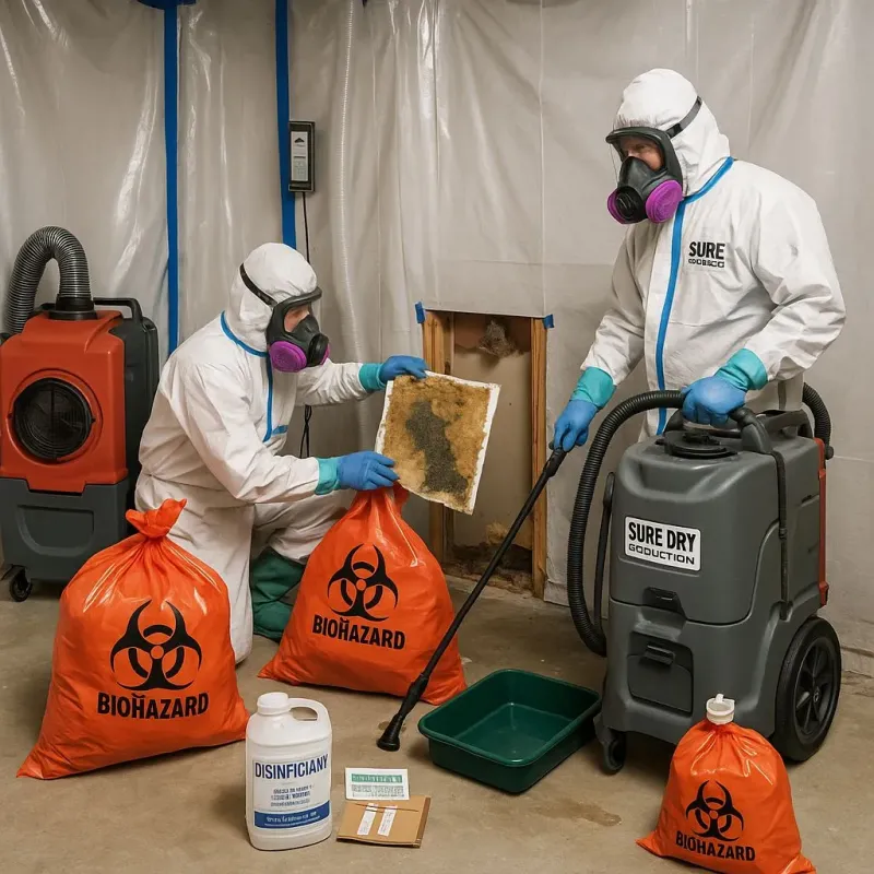 Contaminated Water Handling Protocols process in West Union, WV