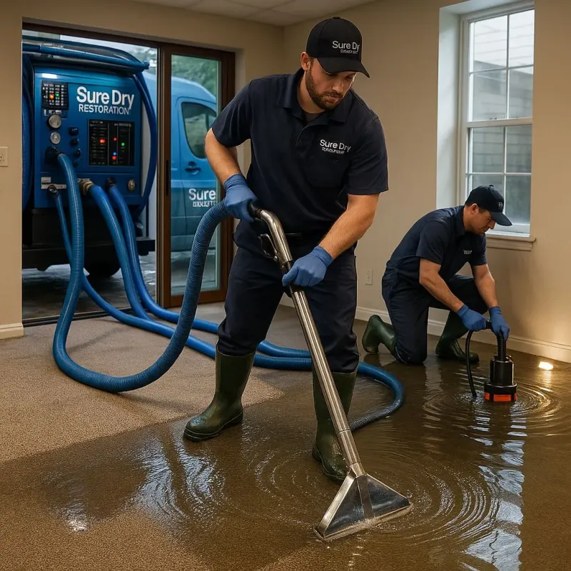 Water Extraction and Removal process in West Union, WV